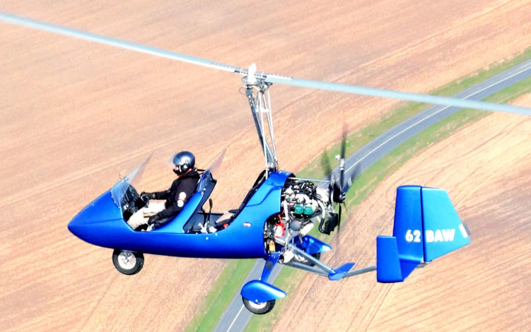 First flight in ULM Autogyro